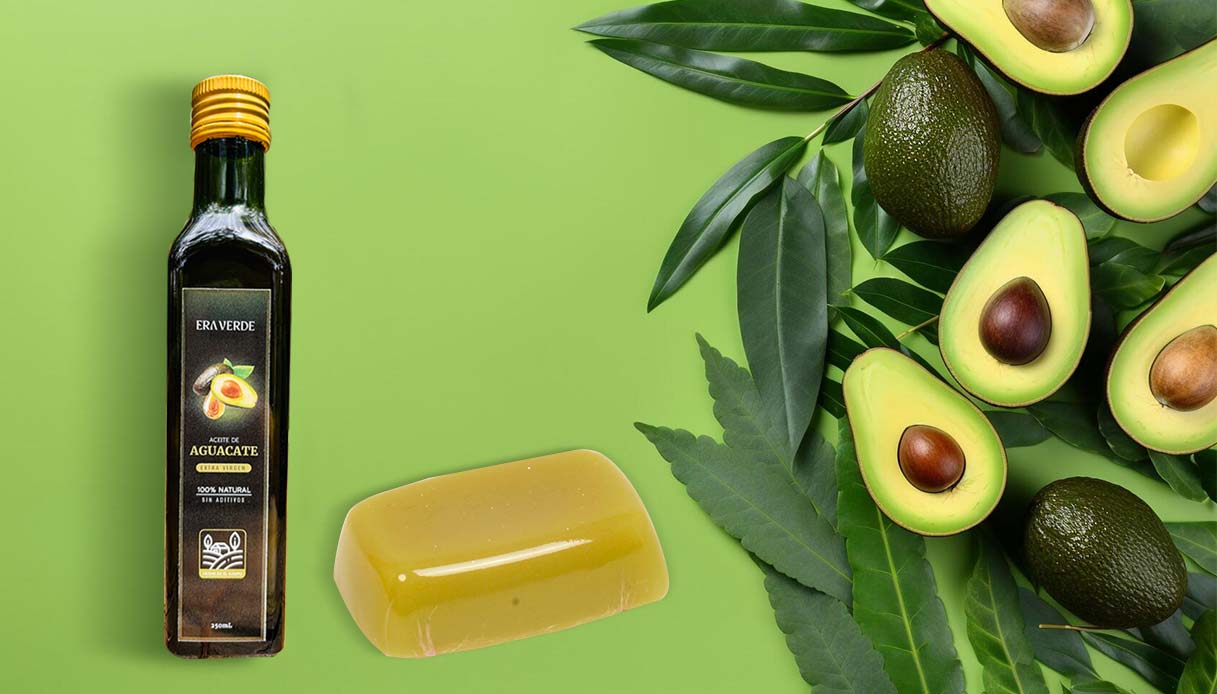 jabones naturales de aguacate